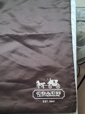 Coach Dust Bag